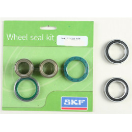 wheel seals kit with spacers and bearings front Husqvarna FE501