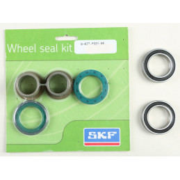 wheel seals kit with spacers and bearings front Beta RR 125 2T