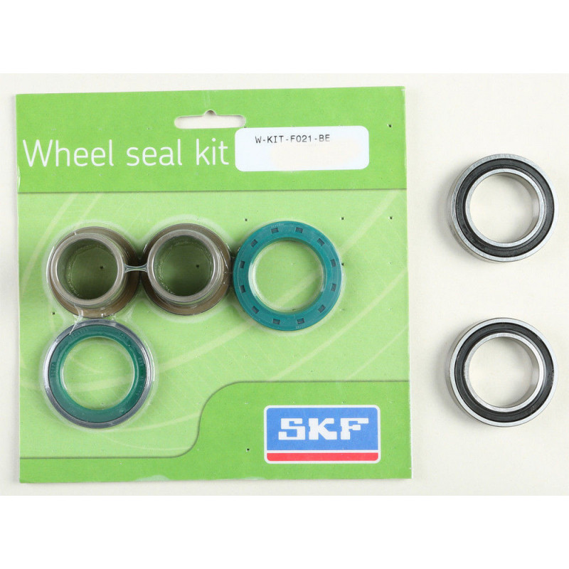 wheel seals kit with spacers and bearings front Beta RR 125 2T
