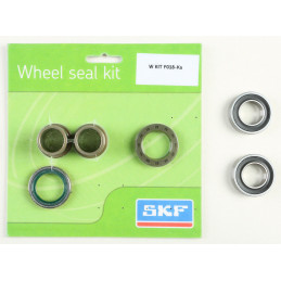 wheel seals kit with spacers and bearings front Kawasaki KXF 450