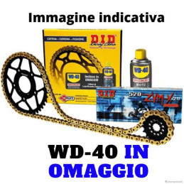 Kit Corona Pignone Catena 428HD YAMAHA 125 TDR Italia 93-98-100401-DID