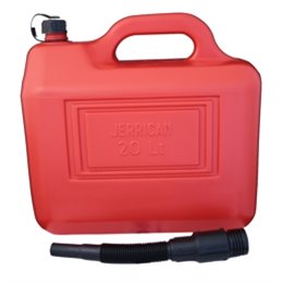 Big Star réservoir d'essence 20 litres couleur rouge