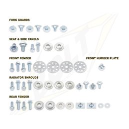 kit viti plastiche Bolt Yamaha WR 450 F