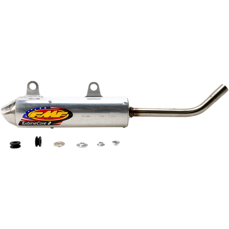Exhaust silencer KTM 125 SX 12-15 turbinecore 2 with flame