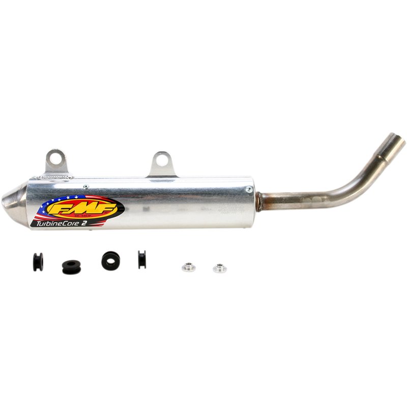 Exhaust silencer KTM 250 SX/EXC 11-16 turbinecore 2 with flame