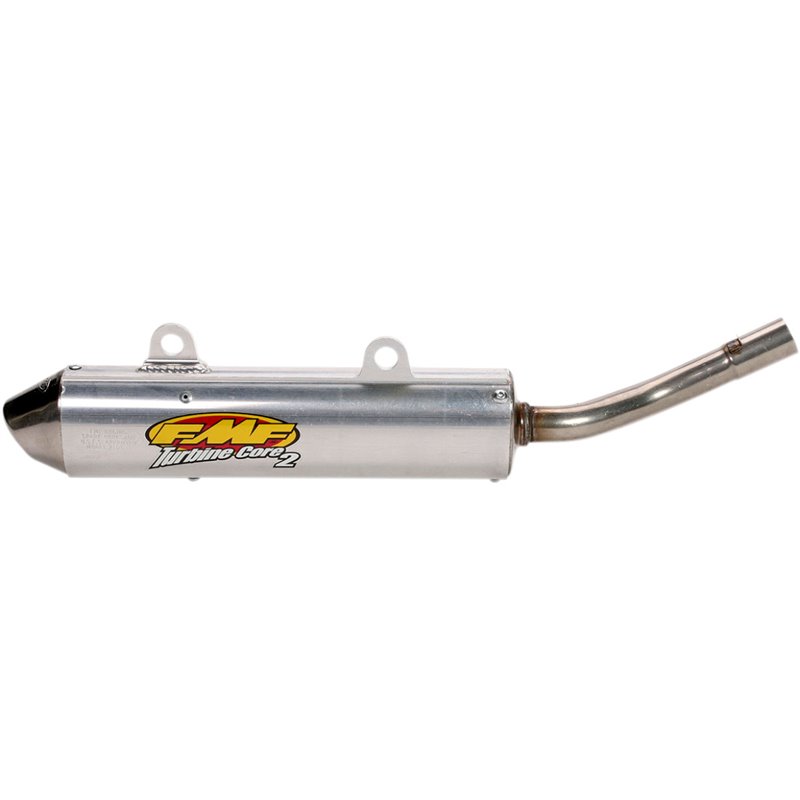 Exhaust silencer KAWASAKI KX250 99-02 turbinecore 2 with flame