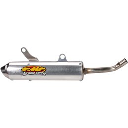 Exhaust silencer YAMAHA YZ125 02-18 turbinecore 2 with flame