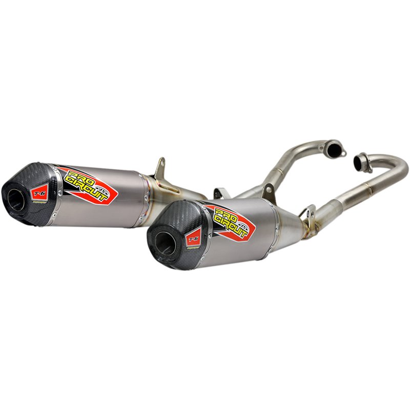 Full exhaust muffler T-6 Euro Pro Circuit Honda CRF 250 R 2018