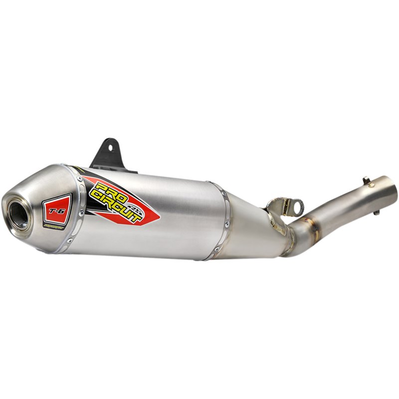 Silenziatore scarico YAMAHA YZ450F 18 T-6 slip-on Acciaio-1821-1841-RiMotoShop