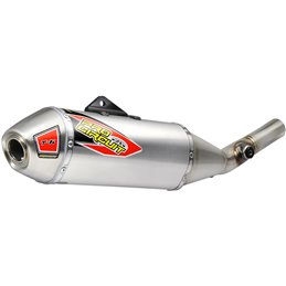 Silenziatore T-6 slip-on in Acciaio con frangifiamma rimovibile Silenziatore di scarico T-6 SLIP-ON KAWASAKI KX250F 17-18