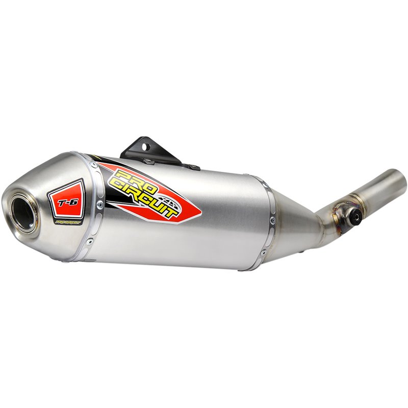 Exhaust silencer KAWASAKI KX250F 17-18 T-6 slip-on