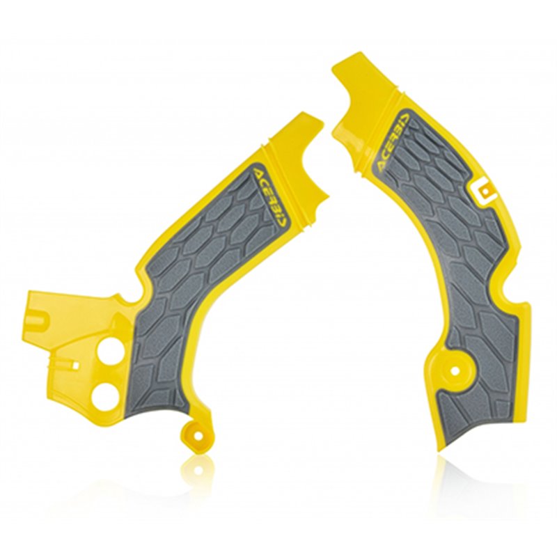 frame guards Acerbis yellow/grigio Suzuki Rmz 450 2008-2017 frame guards Acerbis yellow/grigio Suzuki Rmz 450 2008-2017