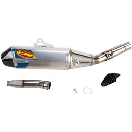 Exhaust silencer HONDA CRF250R 11-13 Acciaio caseback carbon