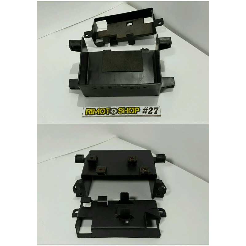 04 07 YAMAHA FZ6 plastique vano batteries--AL6-4256.6P-Yamaha