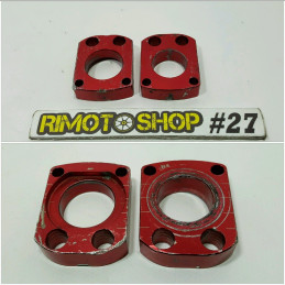 04 09 HONDA CRF 250R distanziali registri catena spacers chain