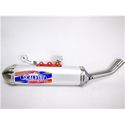 Scalvini Husqvarna 250 TE 2017-2019 Exhaust silencer in aluminum and steel