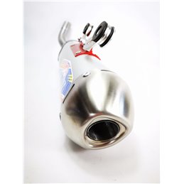 Scalvini Husqvarna 250 TE 2017-2019 silenciador de escape in aluminio e fondello