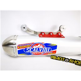 Scalvini Husqvarna 250 TE 2017-2019 Exhaust silencer in aluminum and steel