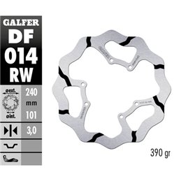 disque de frein Galfer Race Honda CRF 250 R 04-14