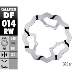 Disco freno Galfer Race Honda CRF 450 X 05-16 anteriore-DF014RW-