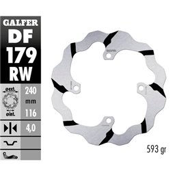 disque de frein Galfer Race Kawasaki KX 125 03-08