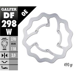 disque de frein Galfer Wave Yamaha YZ 250 17-19