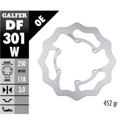 Disco freno Galfer Wave Suzuki RM 125 89-12