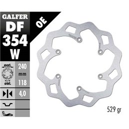 disque de frein Galfer Wave Suzuki RM 125 99-12