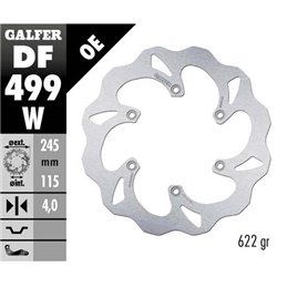 disque de frein Galfer Wave Yamaha YZ 250 02-18