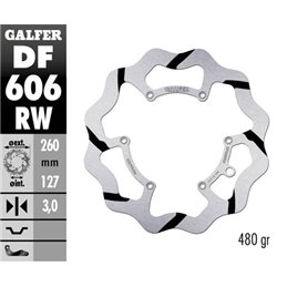 disque de frein Galfer Race Husqvarna 125 TC 14-19