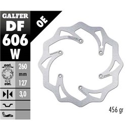 disque de frein Galfer Wave Husqvarna 250 TC 14-19