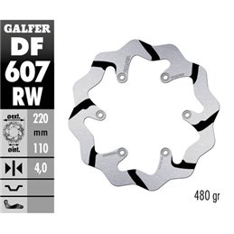 Disco freno Galfer Race KTM 500 EXC-F 12-19 posteriore-DF607RW-