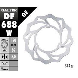 disque de frein Galfer Wave Husqvarna 65 TC 17-19