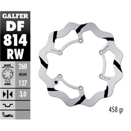 disque de frein Galfer Race Beta RR 250 13-19