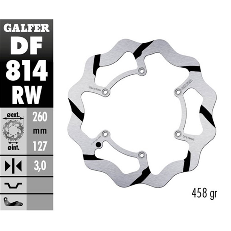 Disco freno Galfer Race Beta RR 390 15-19