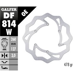disque de frein Galfer Wave Beta RR 350 13-19