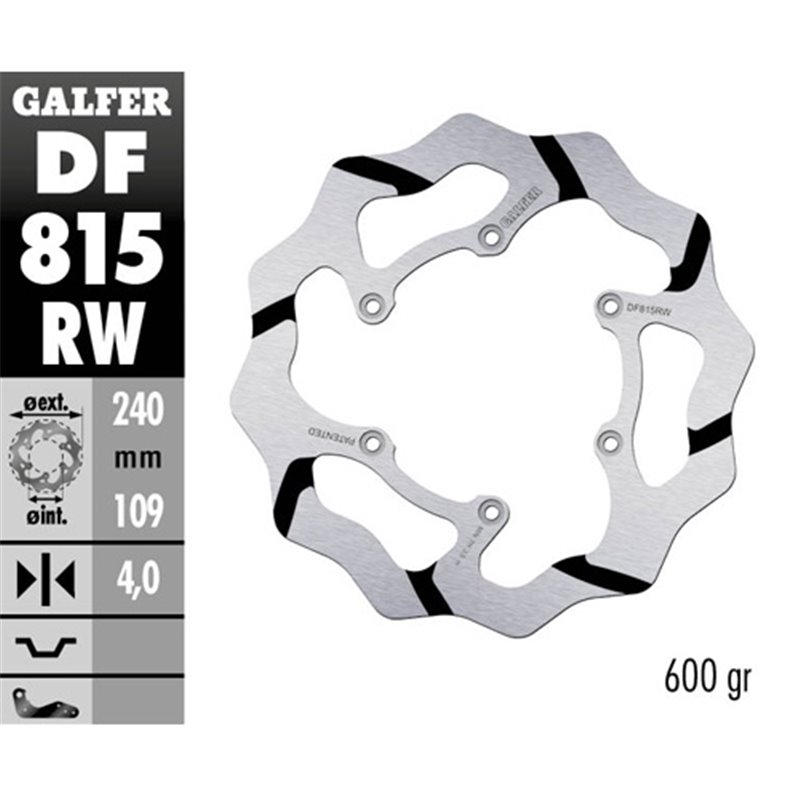 Disco freno Galfer Race Beta RR 350 13-19 Disco freno Galfer Race Beta RR 350 13-19