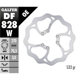 disque de frein Galfer Wave TM EN/MX 300 04-18