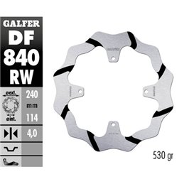 Disco freno Galfer Race TM EN/MX 250 F 15-18