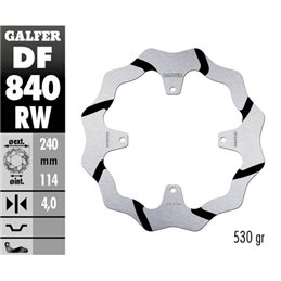 Disco freno Galfer Race TM EN/MX 300 15-18