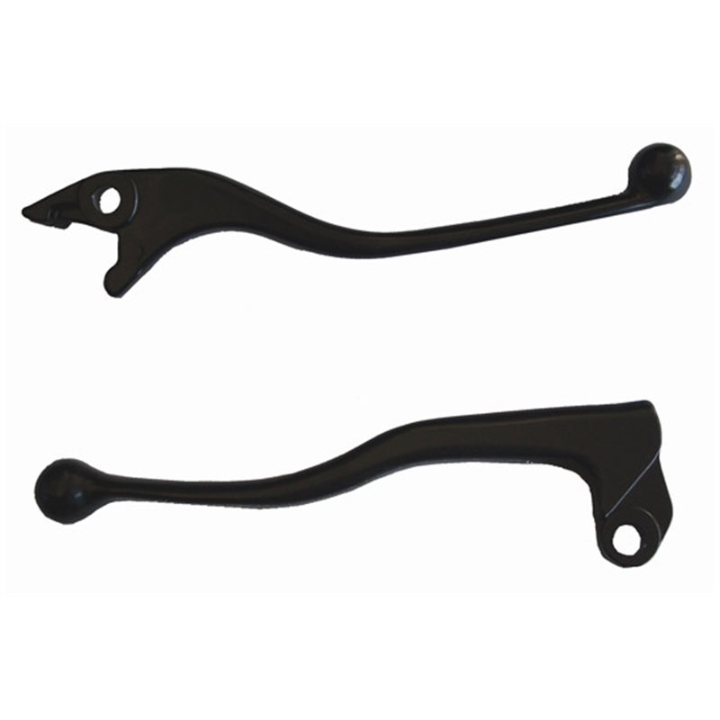 coppia leve freno e frizione nero Honda Xl 600 1983-1987-lv1204-RiMotoShop