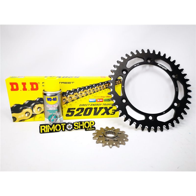 Kit Corona Pignone Catena 520VX2 HONDA 250 XR R 81-83-100255-RiMotoShop