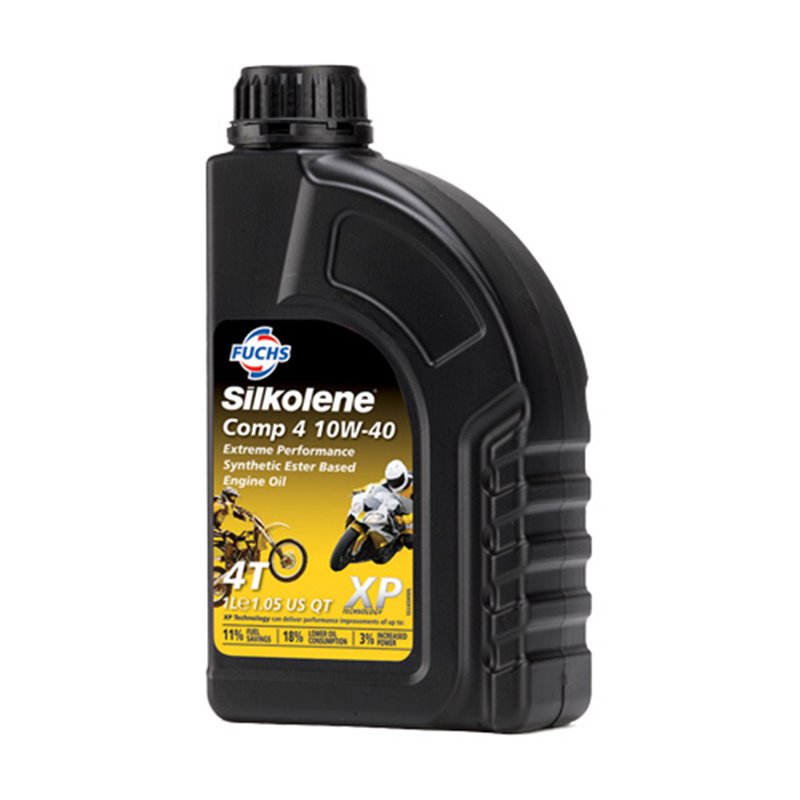 Oil engine motor Silkolene COMP 4 10W/40 - 1 lt