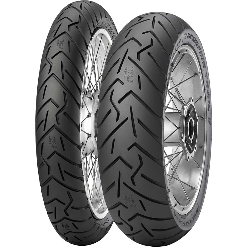 Pneumatico gomma Anteriore Radiale SCORPION TRAIL II PIRELLI 120/70 R Pneumatico gomma Anteriore Radiale SCORPION TRAIL II PIRELLI 120/70 R