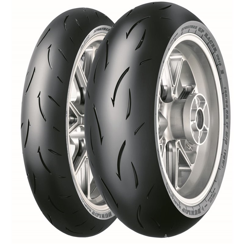 Pneumatico gomma Anteriore GP RACER D212 TIRES DUNLOP 120/70 ZR 17" (58W) TL-0301-0692-DUNLOP Pneumatico gomma Anteriore GP RACER D212 TIRES DUNLOP 120/70 ZR 17" (58W) TL-0301-0692-DUNLOP