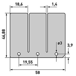 lamelle in carbonio Tm En 125 1997-2001