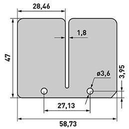 lames de carbone Carbono Kawasaki Kx 125 1994-1997