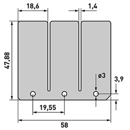 lames de carbone Carbono Honda Cr 125 2005-2007