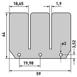 lamelle in carbonio Yamaha Yz 125 1993