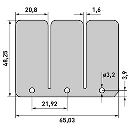 lames de carbone Carbono Kawasaki Kx 125 1989-1993